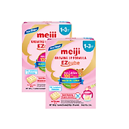 Combo 2 hộp Sản phẩm dinh dưỡng Meiji Growing Up Formula EZcube