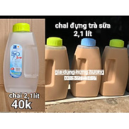 Chai đựng trà sữa 2,1 lít