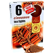 Hộp 6 nến thơm tinh dầu Tealight Admit Cinnamon QT026109 - hương quế