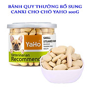 Bánh Quy Thưởng Bổ Sung Canxi Cho Chó Vị Thịt Bò Yaho Small Steamed