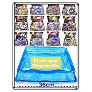 Combo 10 con quay nhỏ - tặng 1 sàn đấu quay 36cm