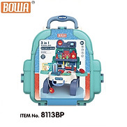 Bộ đồ chơi nhập vai BOWA 8113BP - Cặp bác sĩ 23 chi tiết 3 in 1