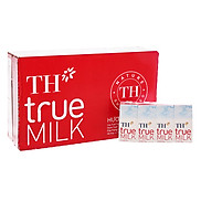 Thùng Sữa tươi tiệt trùng Hương dâu TH True Milk 180ml x 48 hộp