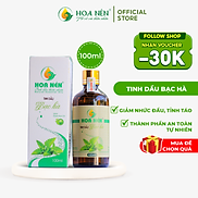 Tinh dầu bạc hà 3ml - 100ml - Hoa Nén