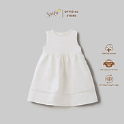 Đầm Váy Bé Gái Chất Liệu Linen Cao Cấp Phối Ren Xinh Xắn - GRACIE DRESS