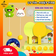 Đồ Chơi Vận Động - Bóng Bàn Treo Tường Cho BéMontessori cao cấp Đồ chơi Gỗ