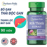 Bổ gan Puritan s Pride Milk Thistle Extract Mỹ hỗ trợ giúp gan khỏe hơn