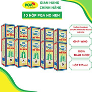 Combo 10 Hộp Siro Ho Hen PQA Thành Phần Từ Thiên Nhiên