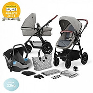 BỘ XE ĐẨY 3IN1 CHO BÉ 0M+ XMOOV3IN1 - KINDERKRAFT