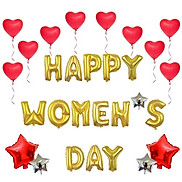 BỘ BONG BÓNG HAPPY WOMEN DAY