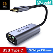 Bộ chuyển đổi QGeeM USB C sang Ethernet