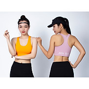 Combo 2 áo tập thể thao croptop nữ cổ tim màu ngẫu nhiên