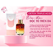 Detox triple acid đào thải các độc tố trên da