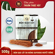 Bún Gạo Lứt Ăn Kiêng GUfoods Huyết Rồng 500g - Giảm cân, Thực dưỡng