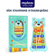 Đàn Piano Xylophone gỗ 8 thanh quãng Mideer Đồ chơi âm nhạc cho bé