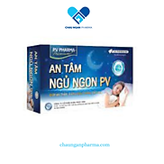 AN TÂM NGỦ NGON PV - giúp an thần, giảm căng thẳng, mất ngủ Hộp 50 viên