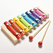 Đồ chơi âm nhac Đàn Xylophone gỗ 8 thanh quãng-Đồ chơi giáo dục