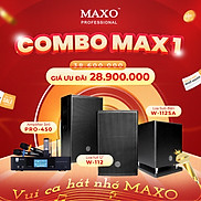 Dàn Karaoke Gia Đình MAX1 - Hàng Chính Hãng