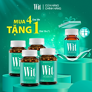 Combo 4 hộp WIT bổ mắt 30 viên tặng 1 hộp 15 viên