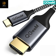 Cáp chuyển đổi Type C sang HDMI QGeeM dài 1.2m 4K 60Hzcho iPad Pro