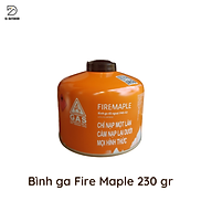 BÌNH GAS DÃ NGOẠI FIRE MAPLE FMS-2 230G LON GA DU LỊCH CHUYÊN DỤNG