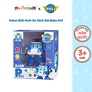 Đồ Chơi Robot Biến Hình Xe Cảnh Sát Babe Poli ROBOCAR POLI ZR916