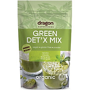 Hỗn hợp bột xanh detox hữu cơ Dragon Superfoods Organic Green detox mix