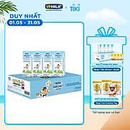 Sữa Tiệt Trùng Có Đường VPMilk Grow+ Hộp 180ml Thùng 48 Hộp