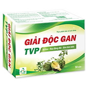 Thực phẩm bảo vệ sức khỏe GIẢI ĐỘC GAN TVP - Hỗ trợ giải độc gan, mát gan