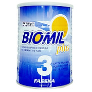 Combo 2 Lon Sữa bột Biomil Plus số 3 800g 1-3 tuổi