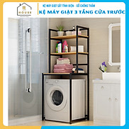 Kệ máy giặt 3 tầng cửa trước KMG01N thương hiệu 9House kệ để đồ trên máy