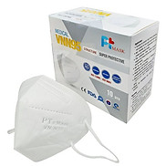 Hộp 10 Cái Khẩu Trang VNN95 PT Mask, 5 Lớp, kháng Khuẩn