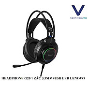 HEADPHONE G20 3.5MM + USB - hàng chính hãng