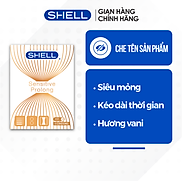 Bao cao su Shell Sensitive Prolong - Siêu mỏng 0.03mm, kéo dài thời gian