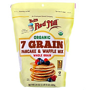 Bột Pancake đa hạt 7 loại hạt hữu cơ Bob s Red Mill Organic 7 Grain Flour