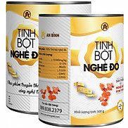 Combo 2 lon Thực Phẩm chức năng Tinh bột nghệ đỏ An Bình