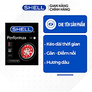 Bao cao su Shell Performax kéo dài thời gian, gân, điểm nổi