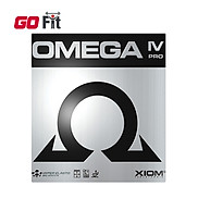 Mặt vợt bóng bàn Xiom Omega IV Pro công nghệ cải tiến Hyper đàn hồi