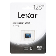 Thẻ Nhớ MicroSDXC Lexar 128GB Class 10 U1 100Mb S - Hàng Chính Hãng