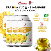 Chính hãng Lốc 6 Lon Hoa Cúc JJ 6 Lon x 300ml - Thương hiệu Singapore