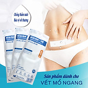 Set 10 miếng dán vết thương chống thấm nước, miếng dán sau sinh mổ