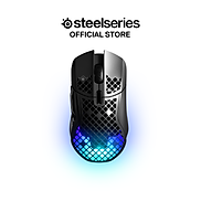 Chuột gaming không dây SteelSeries Aerox 5 Wireless màu đen 74g, 18000 CPI