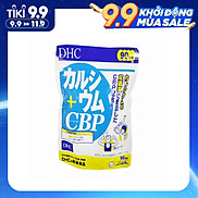 Viên uống Bổ sung Canxi DHC Calcium + CBP 90 Ngày