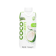 Nước dừa Xiêm xanh Cocoxim 330ml 100% nguyên chất dừa tươi
