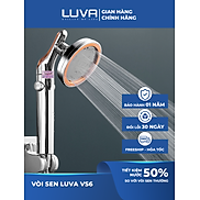 Vòi sen tắm LUVA VS6, bật tắt trên thân sen, bát sen rộng 11cm