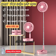 Quạt Tich Điện Sạc Pin, Quat Tich Dien Xài Hơn 8 Tiếng