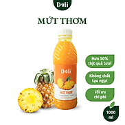 Mứt Thơm Déli chai 1LHSD 18 tháng, nguyên liệu pha chế trà trái cây, soda