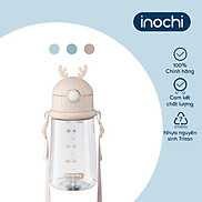 Bình nước trẻ em Inochi - Goki Rudy 450ml màu Xanh nhạt Xanh bạc hà Hồng