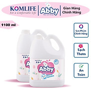 Nước giặt xả mẹ và bé 3500 ml ABBY tự nhiên, an toàn, làm mềm vải