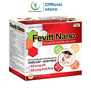 Bổ máu Fevitt Nano HDPHARMA bổ sung Sắt hữu cơ Fumarat, Acid Folic 100 viên